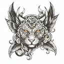 paradoxical tattoo design idea