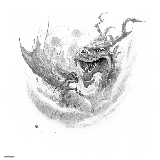 you must be happy even if your dad is being hang up tattoo design idea