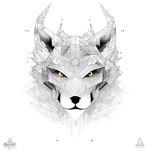 bosque nocturno tattoo design idea