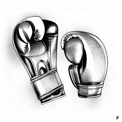 2313 Boxing Gloves Tattoo Images Stock Photos  Vectors  Shutterstock