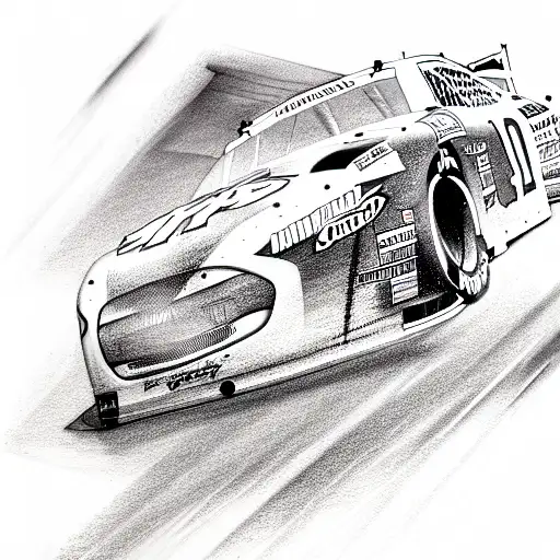 NASCAR  tattoo design idea