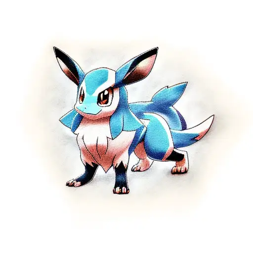 pokemon eevee evolution tattoo design idea