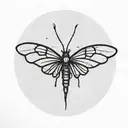 firefly tattoo design idea