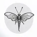firefly tattoo design idea