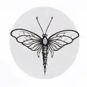 firefly tattoo design idea