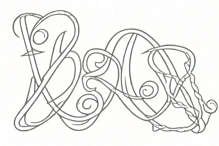 555 number I am my own cause tattoo design idea