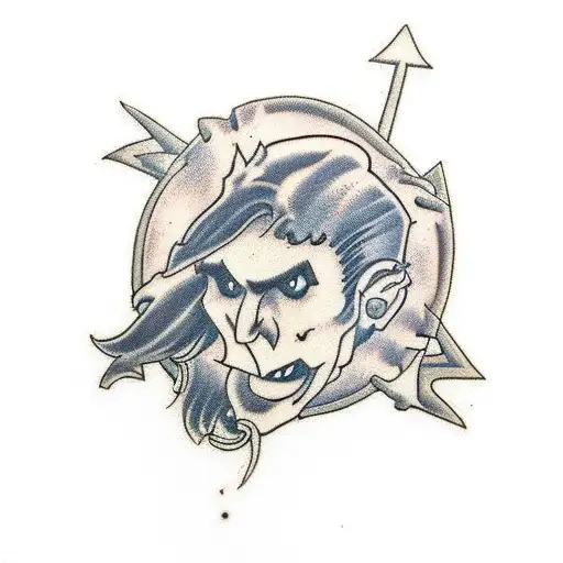 the vampire diaries tattoo design idea
