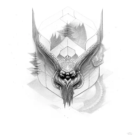 ragnar  tattoo design idea