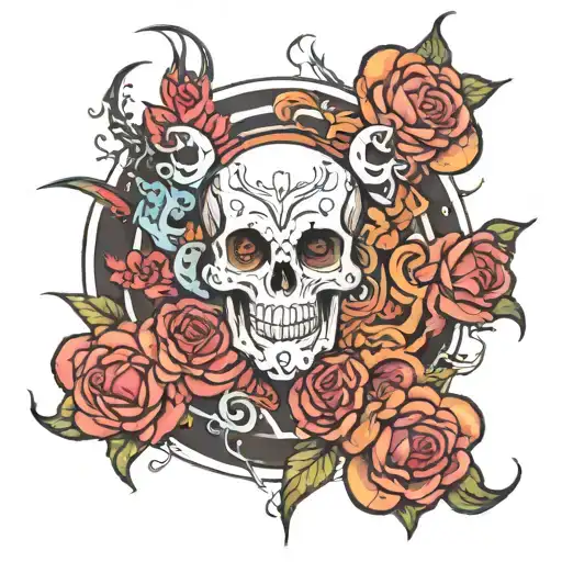 you might enjoy some madness for a while tattoo design idea