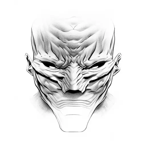 A Man Pulling Of His Multiple Mask To Show The Reality That To Survive Here We Need To Adapt With. tattoo design idea