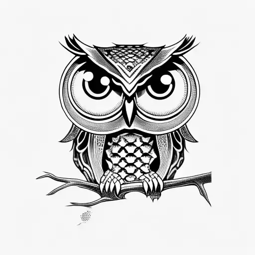 owl eyes Wrapped With Illuminati Eyes along with a snake wrapped  tattoo design idea