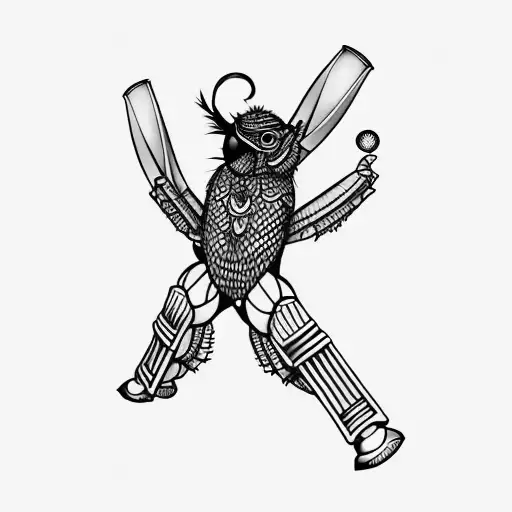 Cricket india tattoos tattoo design idea