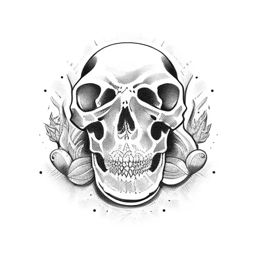 life is full of possibilities but death is certain  tattoo design idea