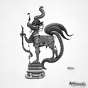 asur mahisasur in indian mythology   tattoo design idea