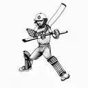 Cricket india tattoos tattoo design idea