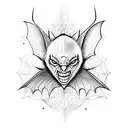 bats with mandala along with spider webs a full arm sleeve tattoo tattoo design idea