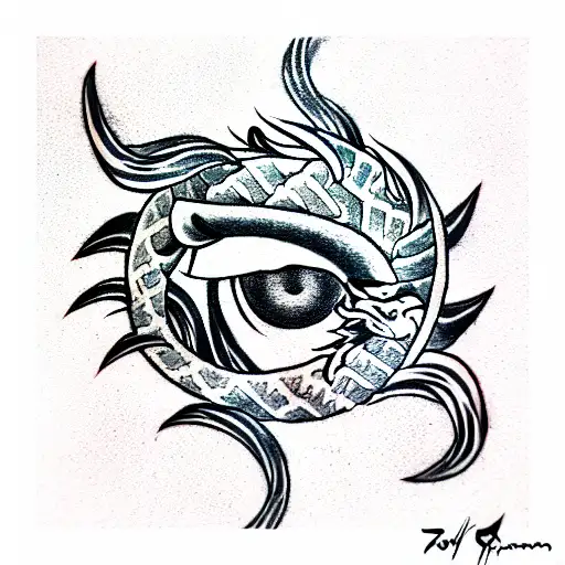 Dragon Eye Tattoo Design By Mk Thommo Tattoology  Free Download    ClipArt Best  ClipArt Best