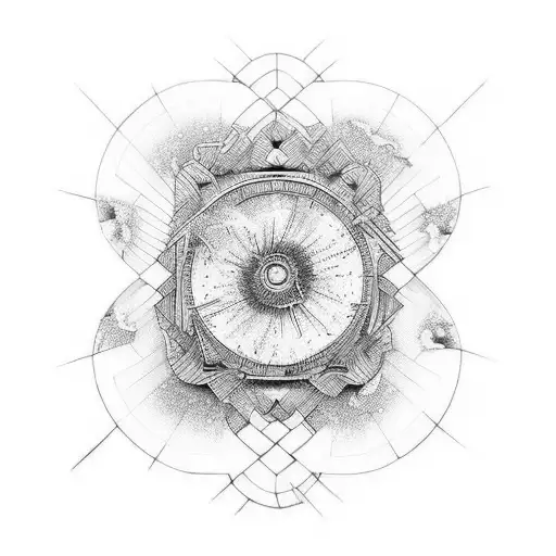 we suffer moren in imagination than in reality tattoo design idea