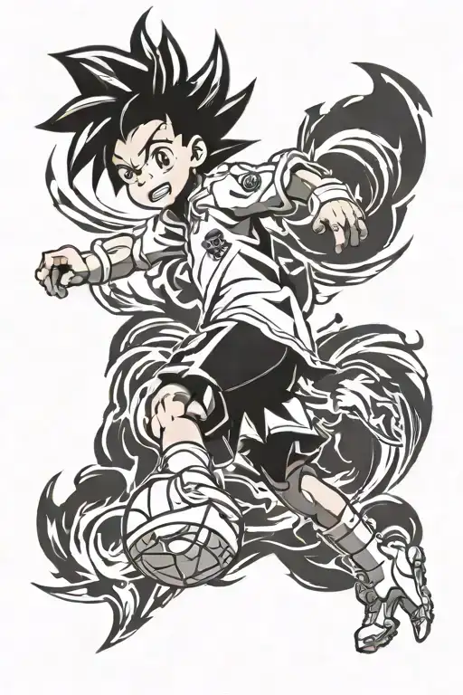 inazuma eleven, raimon tattoo design idea