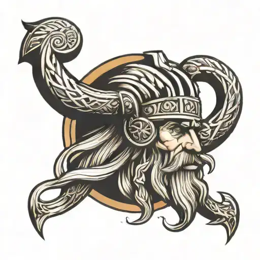 viking style tattoo featuring k a t round for inside bicep  tattoo design idea