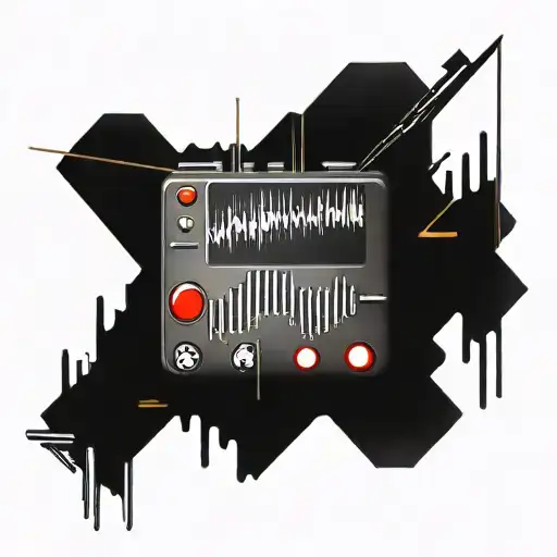 synthesizer waveforms small tattoo design tattoo design idea