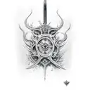 espada, tattoo design idea