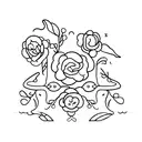 3 siblings  tattoo design idea