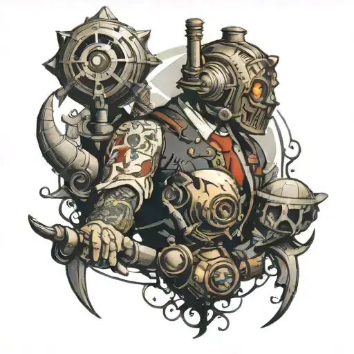 bioshock infinite  tattoo design idea