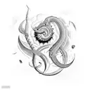 ophiuchus  tattoo design idea