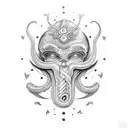 ophiuchus  tattoo design idea