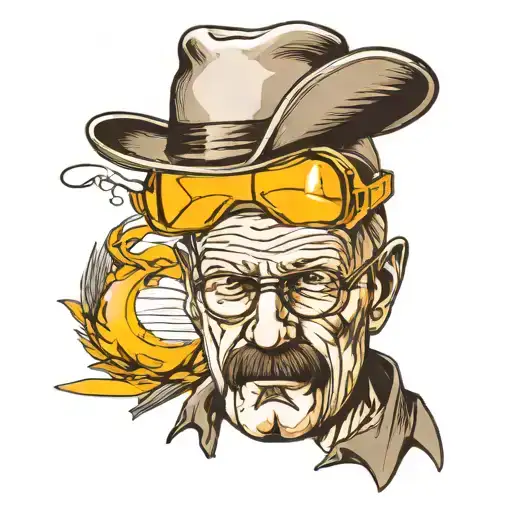 walter white tattoo tattoo design idea