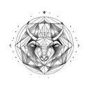 capricorn tattoo design idea