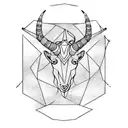 capricorn tattoo design idea