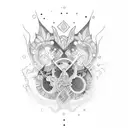 first cousin tattoo design idea