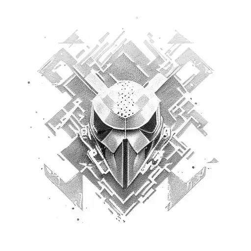 metal gear tattoo design idea