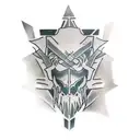 metal gear solid tattoo design idea