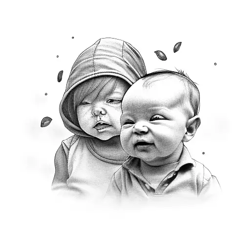 Grayson name baby child's name mum &son  tattoo design idea