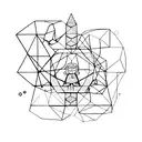 geometry family 3 siblings 3 parent tattoo design idea