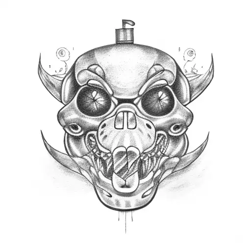 Five Night at Freddys  tattoo design idea