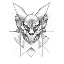 gods and monsters tattoo design idea