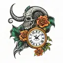 everything passes tattoo design idea