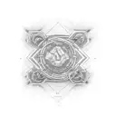 Wasd turns into dna tattoo design idea