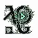 D initial tattoo design idea