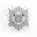 audio cassette tattoo design idea