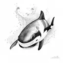 orca tattoo design idea