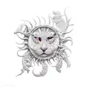 sol tattoo design idea