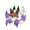 Fox tattoo design idea