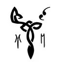 Celtic birth date tattoo design idea