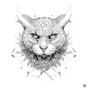 suicidal survivor tattoo design idea