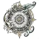 Karma spinal tattoo tattoo design idea